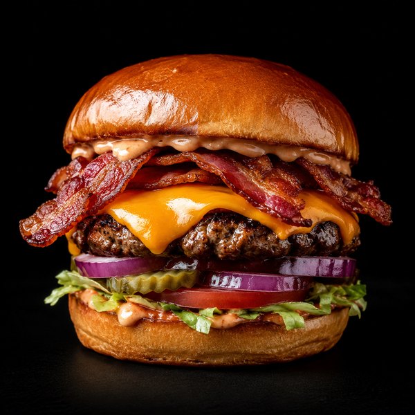Füme etli burger